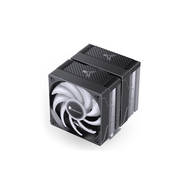 Dissipatore cpu a ventola jonsbo cr-3000e dual tower rgb 120mm