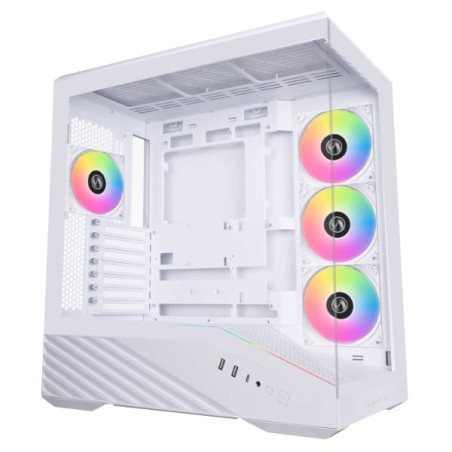Case lian li vector v100 rgb midi-tower e-atx bianco [v100w]