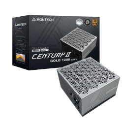 Alimentatore 1200w montech century ii 80 plus gold atx argento