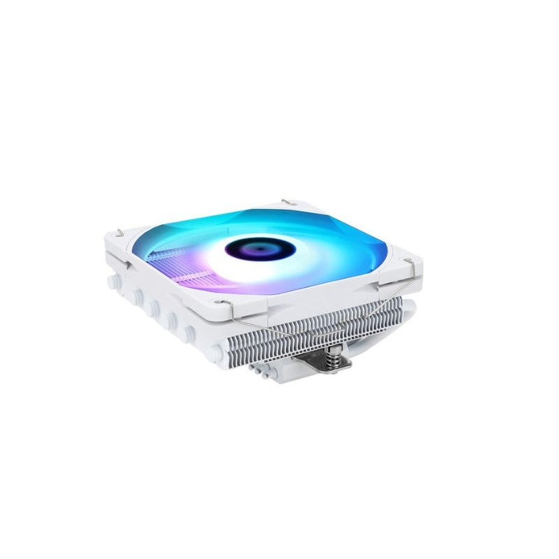 Dissipatore cpu a ventola thermalright axp120 x67 argb 120mm bianco