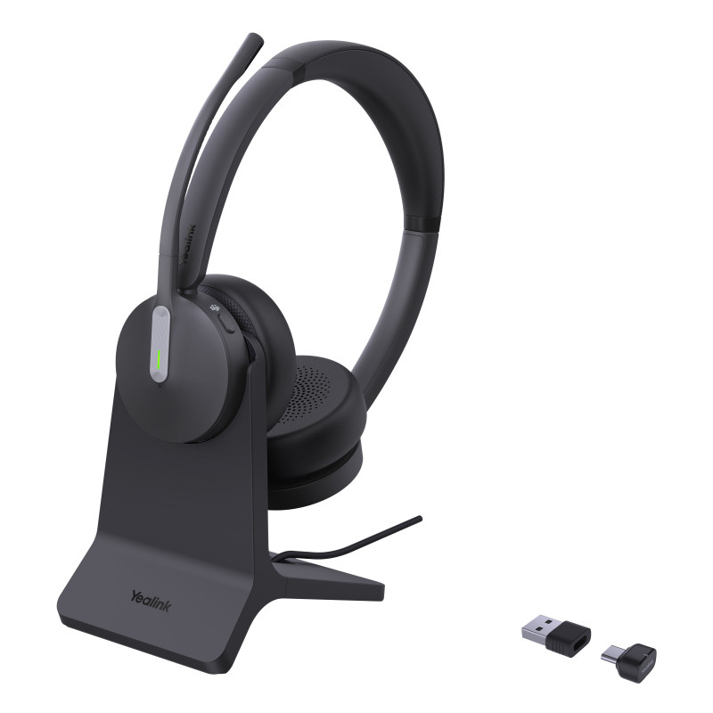 Cuffie yealink bh70 wireless/bluetooth padiglione per ufficio con