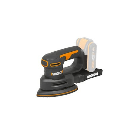 Levigatrice worx a batteria 12000rpm 20v 140x90mm [wx822.9]