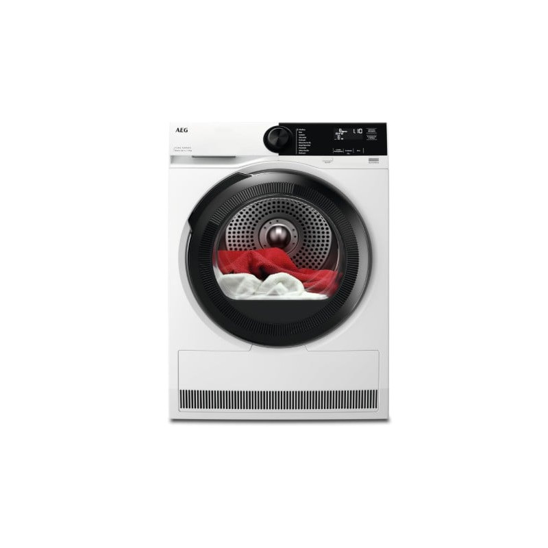 Asciugatrice aeg tr7he9c sensidry 9kg classe c bianco