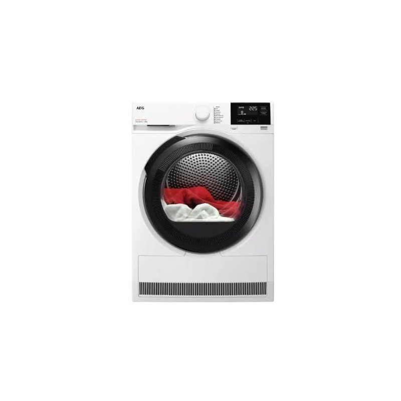 Asciugatrice aeg tr7hg8c sensidry 8kg classe c bianco