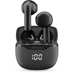 Auricolari cellularline tws bluetooth microfono nero