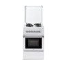 Cucina a gas de longhi dl964gewb 63l classe a bianco