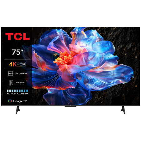 Tv led 75'' tcl 75p69k 4k uhd 3840x2160p smart tv classe
