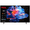 Tv led 75'' tcl 75p69k 4k uhd 3840x2160p smart tv classe