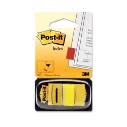 Segnapagina post-it 50 fogli 680-5 giallo 25.4x43.6mm [4651]
