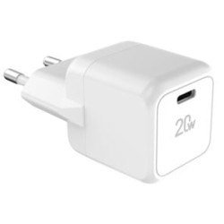 Alimentatore da rete tucano gan usb-c 20w bianco