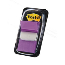 Segnapagina post-it 50 fogli 680-8 porpora 25.4x43.6mm [11165]