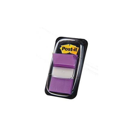 Segnapagina post-it 50 fogli 680-8 porpora 25.4x43.6mm [11165]