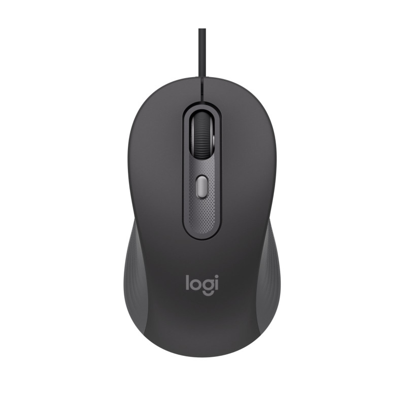 Mouse logitech m520 cablato 4000dpi grafite [910-007511]