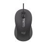 Mouse logitech m520 cablato 4000dpi grafite [910-007511]