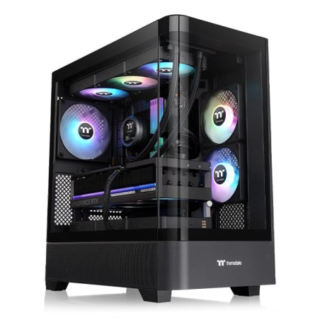 Case thermaltake view 290 tg argb midi tower atx nero [ca-11g-00m1wn-00]