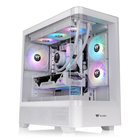 Case thermaltake view 290 tg argb midi tower atx bianco [ca-11g-00m6wn-00]