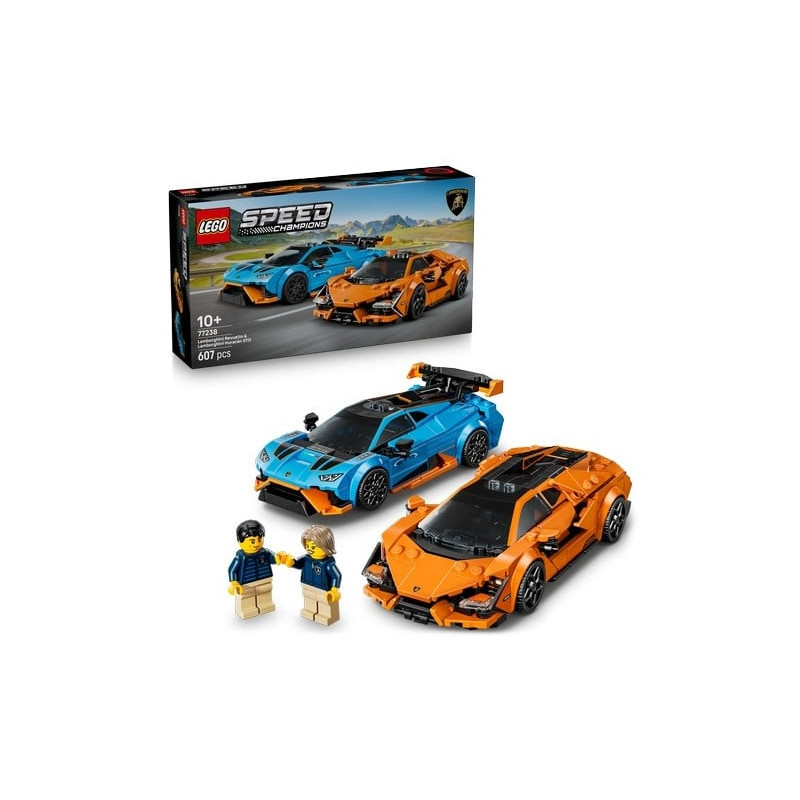 Set di costruzione lego lamborghini revuelto e huracan sto 607pz
