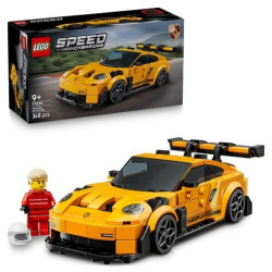 Set di costruzione lego porsche 911 gt3 rs super car 348pz [77239]