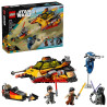 Set di gioco lego star wars lo snowspeeder in fiamme 349pz [75414]