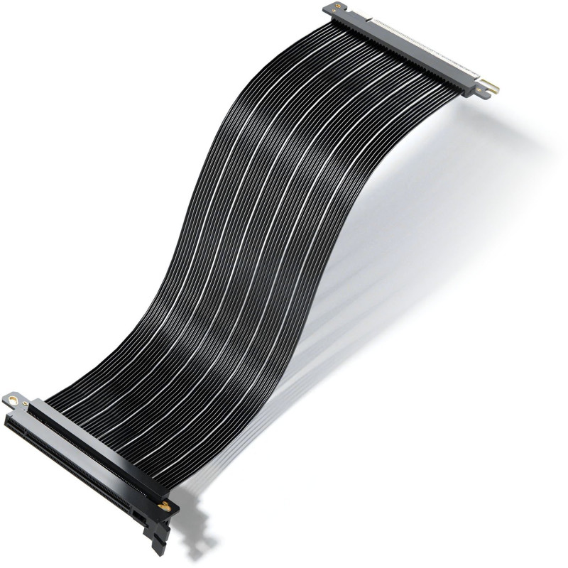 Cavo riser ssupd pcie 5.0 320mm nero