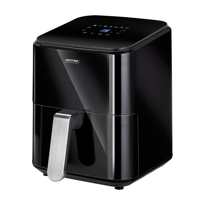 Friggitrice ad aria calda mpm mfr-11 singolo 4.5l 1400w nero