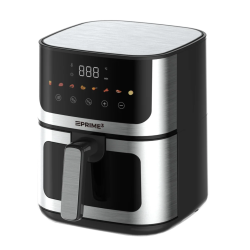 Friggitrice ad aria calda prime3 saf32 senza grassi 4.55l 1400w nero/argento