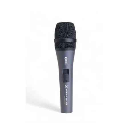Microfono vocale sennheiser wireless antracite [e845-s]