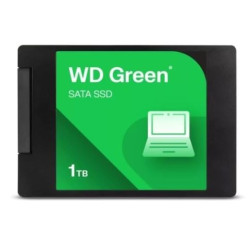 Ssd 1tb western digital green 2.5"/sata iii nero/verde [wds100t5g0a]