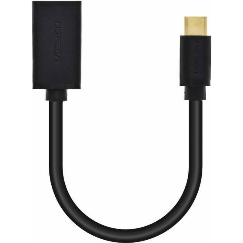 Cavo usb 3.2 gen 1 ugreen usb-c a usb a m/f 0.15m nero [30701]