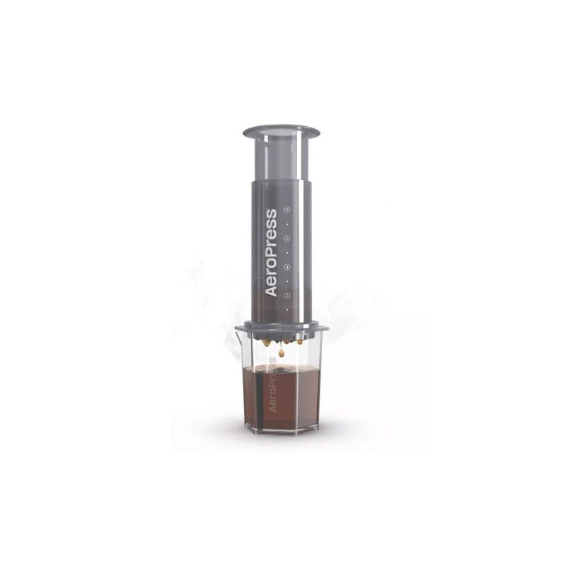 Macchina per caffe manuale aeropress xl 600ml grigio scuro [085276081991]