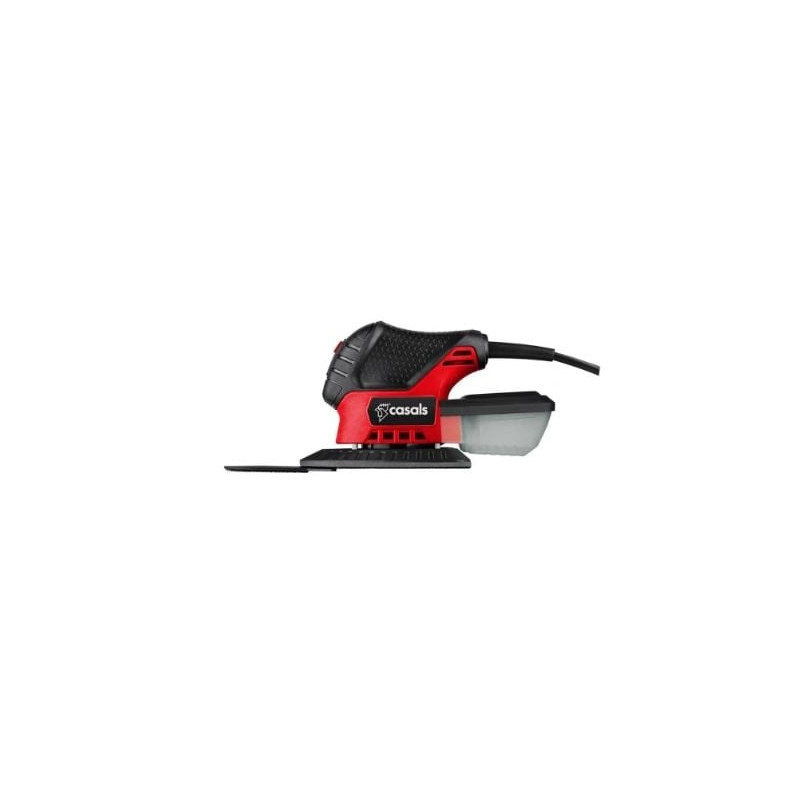 Levigatrice casals sd75 orbitale elettrica 75w nero/rosso [c07054000]