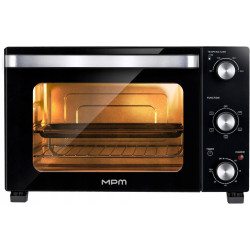 Mini forno mpm mpe-16/t 35l/1500w nero [mpe-16/t]