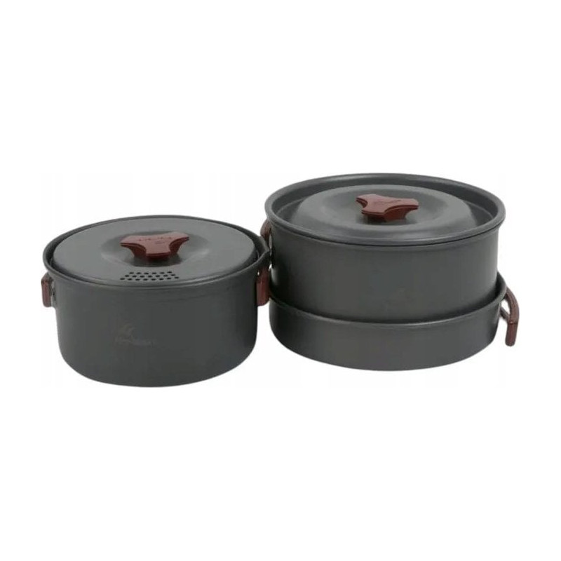 Set di pentole firemaple fmc-202 da campeggio in acero fuoco