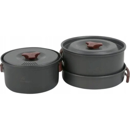 Set di pentole firemaple fmc-202 da campeggio in acero fuoco