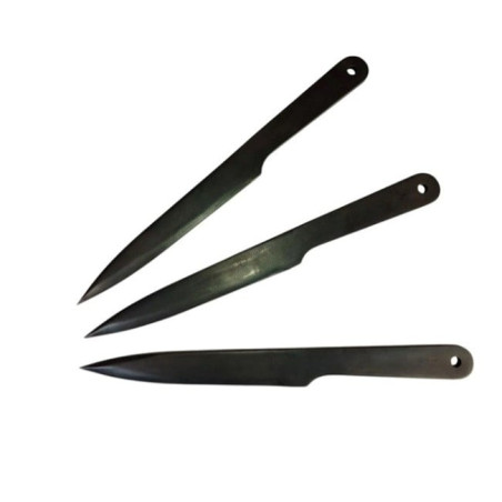 Set coltello da lancio kal22 freccette nero 3pz [kal22-cz]