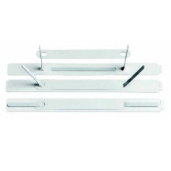 Pressini lebez 100 pz. adesivi 15x150mm con linguetta in metallo