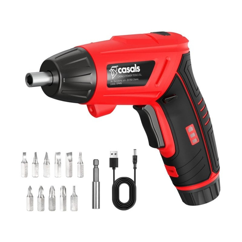 Avvitatore elettrico casals ccs3621b 3.6v rosso/nero [c03009000]