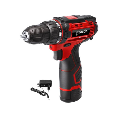 Avvitatore casals csc1205bc a batteria 12v nero/rosso [c01307000]