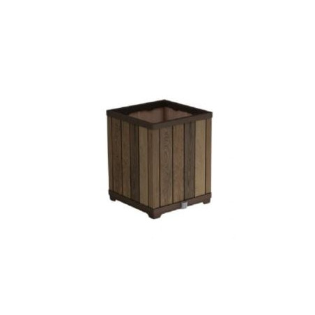 Vaso da giardino keter flowerpot per fiori piante decorative marrone