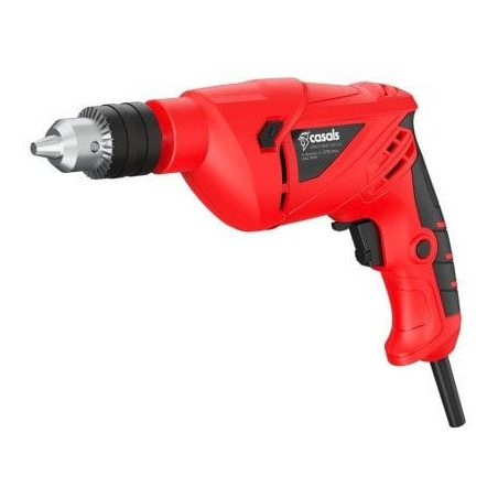 Trapano a percussione casals id50010 elettrico 500w rosso/nero [c01312000]