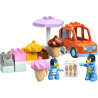 Set da gioco lego duplo 10458 visita alla gelateria di bluey 22pz