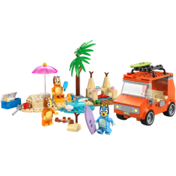 Set da gioco lego bluey 11202 vacanza sulla spiaggia della famiglia