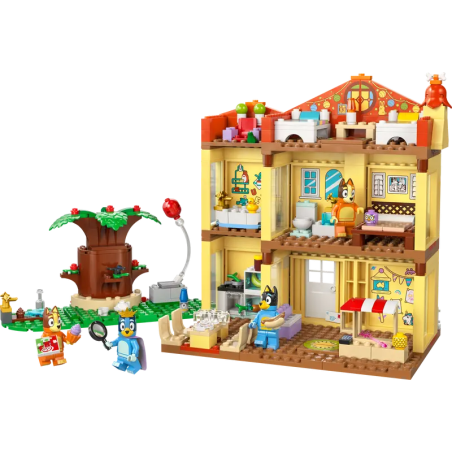 Set da gioco lego bluey 11203 casa della famiglia di bluey 382pz