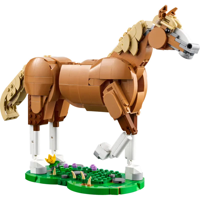 Set da costruzione lego creator 31166 3 in 1 cavallo meraviglioso