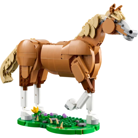 Set da costruzione lego creator 31166 3 in 1 cavallo meraviglioso
