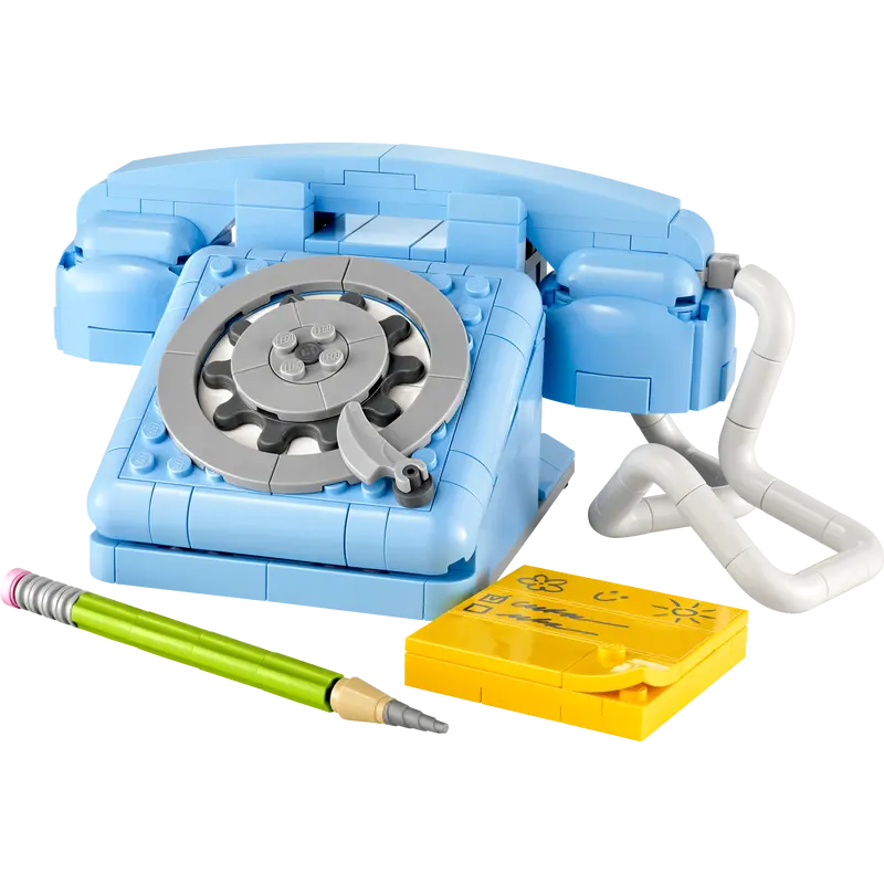 Set da costruzione lego creator 31174 3 in 1 telefono retro'