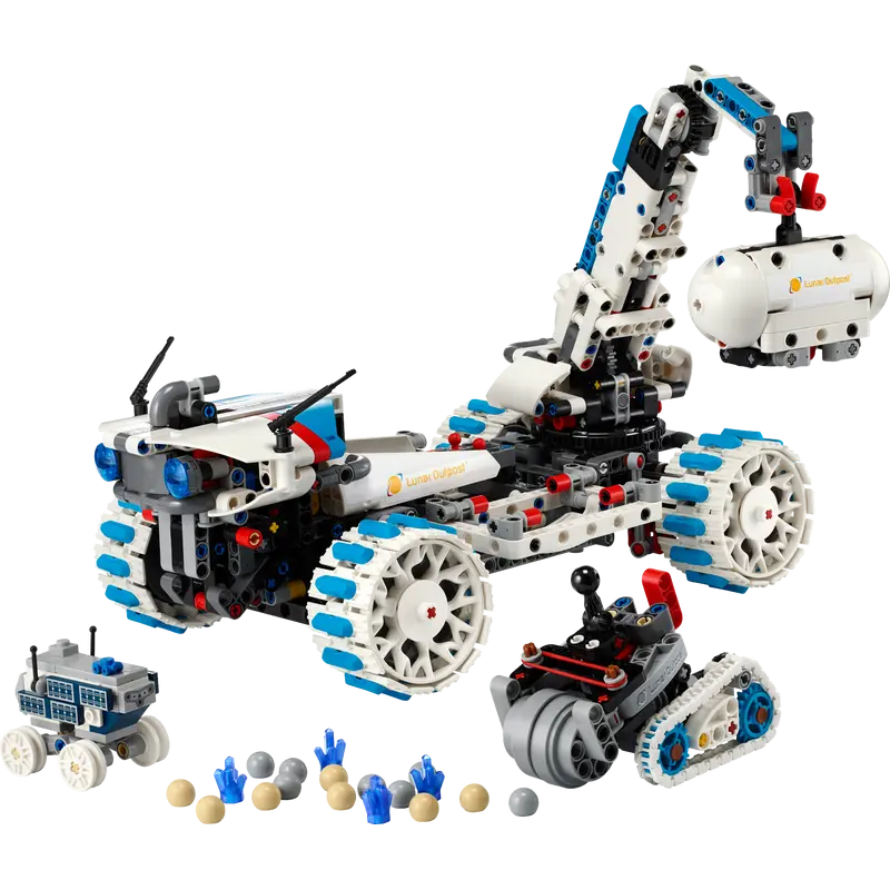 Set da costruzione lego technic 42211 veicolo spaziale rover lunare