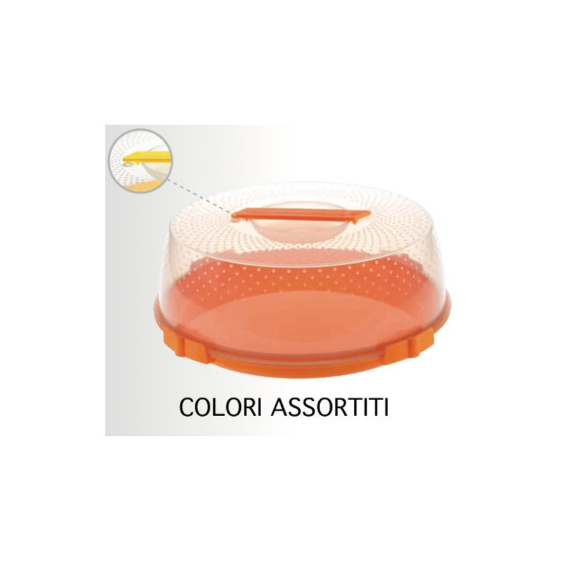 Contenitore cosmoplast torta trasparente oasi 32 [cosmoplast]