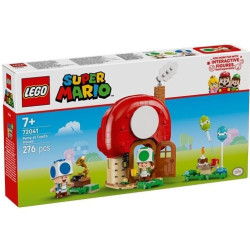 Gioco da costruzione lego super mario festa a casa di toad multicolore
