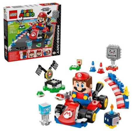 Gioco da costruzione lego super mario e kart standard interattivi
